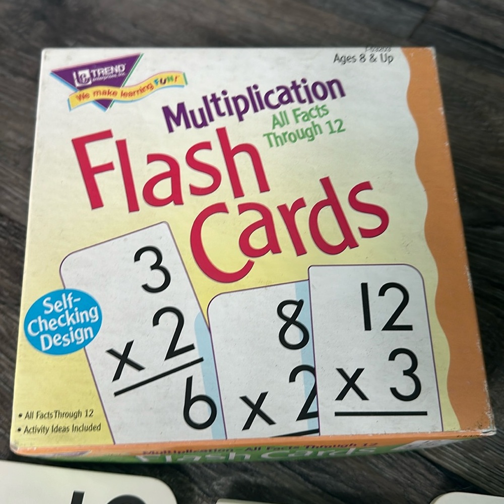 Multiplication Flash Cards